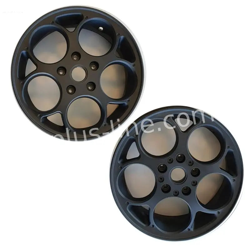 CNC Rims Set Matt Black | Vespa GTS/GTS Super/GTV/GT 60/GT/GT L 125-300cc Falan Parts  Falan Parts