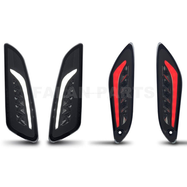 HD Corse Indicator Kit Smoked | Vespa Sprint/Primavera 50-150cc HD CORSE 319.95 Falan Parts