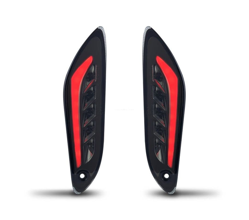 HD Corse Indicator Kit Smoked | Vespa Sprint/Primavera 50-150cc HD CORSE 319.95 Falan Parts