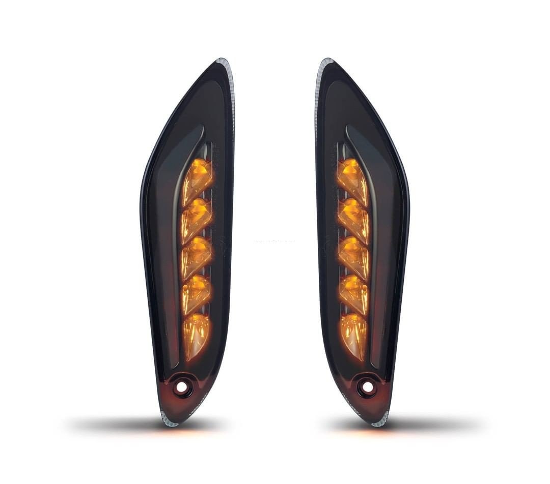 HD Corse Indicator Kit Smoked | Vespa Sprint/Primavera 50-150cc HD CORSE 319.95 Falan Parts