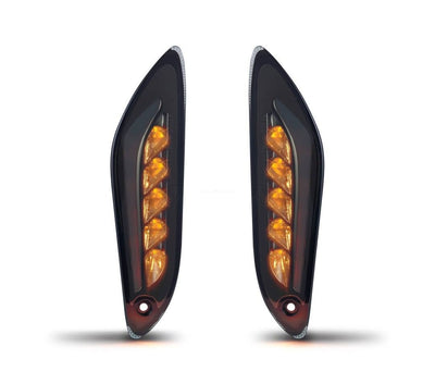 HD Corse Indicator Kit Smoked | Vespa Sprint/Primavera 50-150cc HD CORSE 319.95 Falan Parts