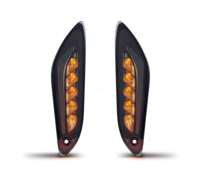 HD Corse Indicator Kit Smoked | Vespa Sprint/Primavera 50-150cc HD CORSE 319.95 Falan Parts