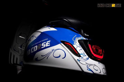 HD Corse Indicator Kit Smoked | Vespa Sprint/Primavera 50-150cc HD CORSE 319.95 Falan Parts