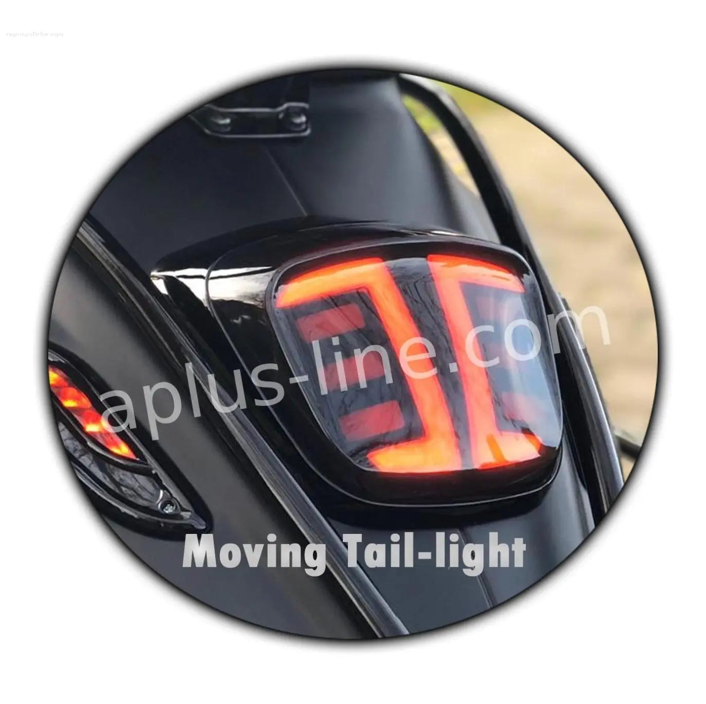 Rear Light Smoke A-plus | Vespa Sprint/ Primavera 50-150cc ("18-) A-PLUS  Falan Parts