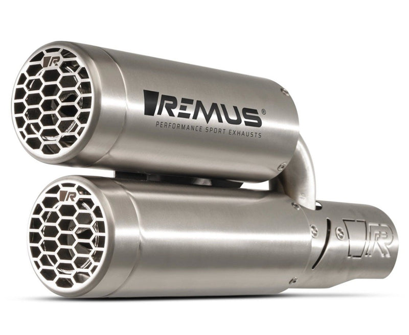 Racing Exhaust REMUS Double Mesh | Vespa GTS/GTS Super/GTV 300cc (`20-) E5 Remus 913.95 Falan Parts