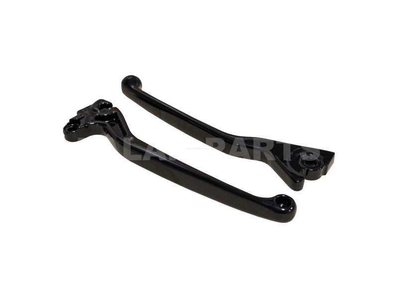 brake levers Gloss & Matt Black | Vespa LX/LXV/S/ Primavera/ Sprint 50/150 Falan Parts  Falan Parts