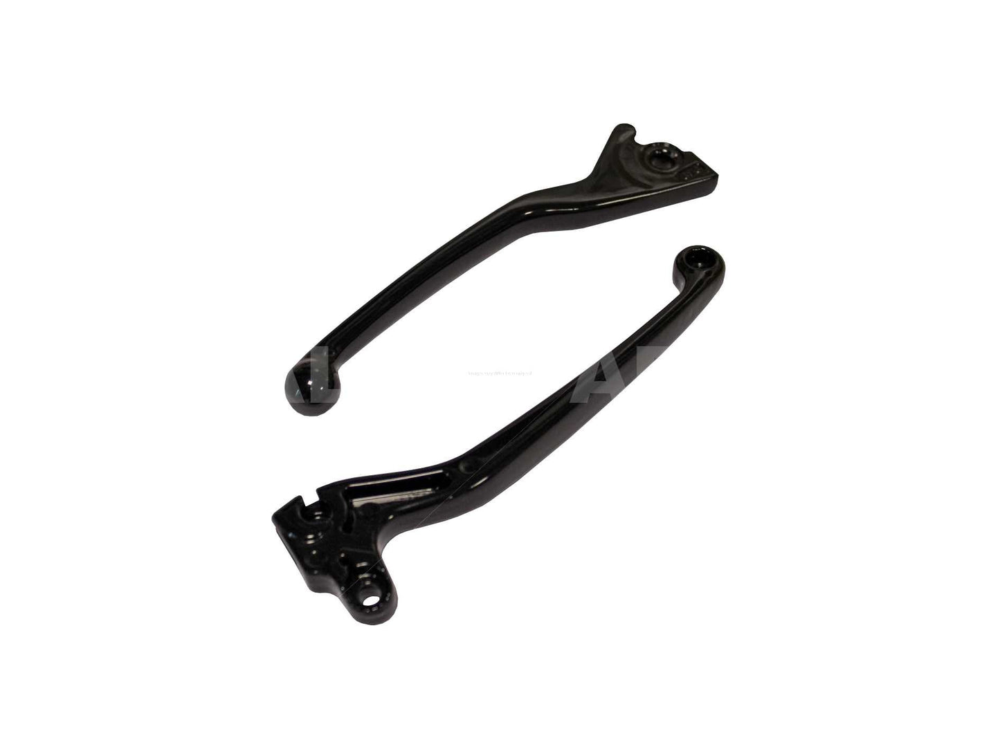 brake levers Gloss & Matt Black | Vespa LX/LXV/S/ Primavera/ Sprint 50/150 Falan Parts  Falan Parts