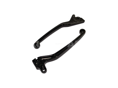 brake levers Gloss & Matt Black | Vespa LX/LXV/S/ Primavera/ Sprint 50/150 Falan Parts  Falan Parts