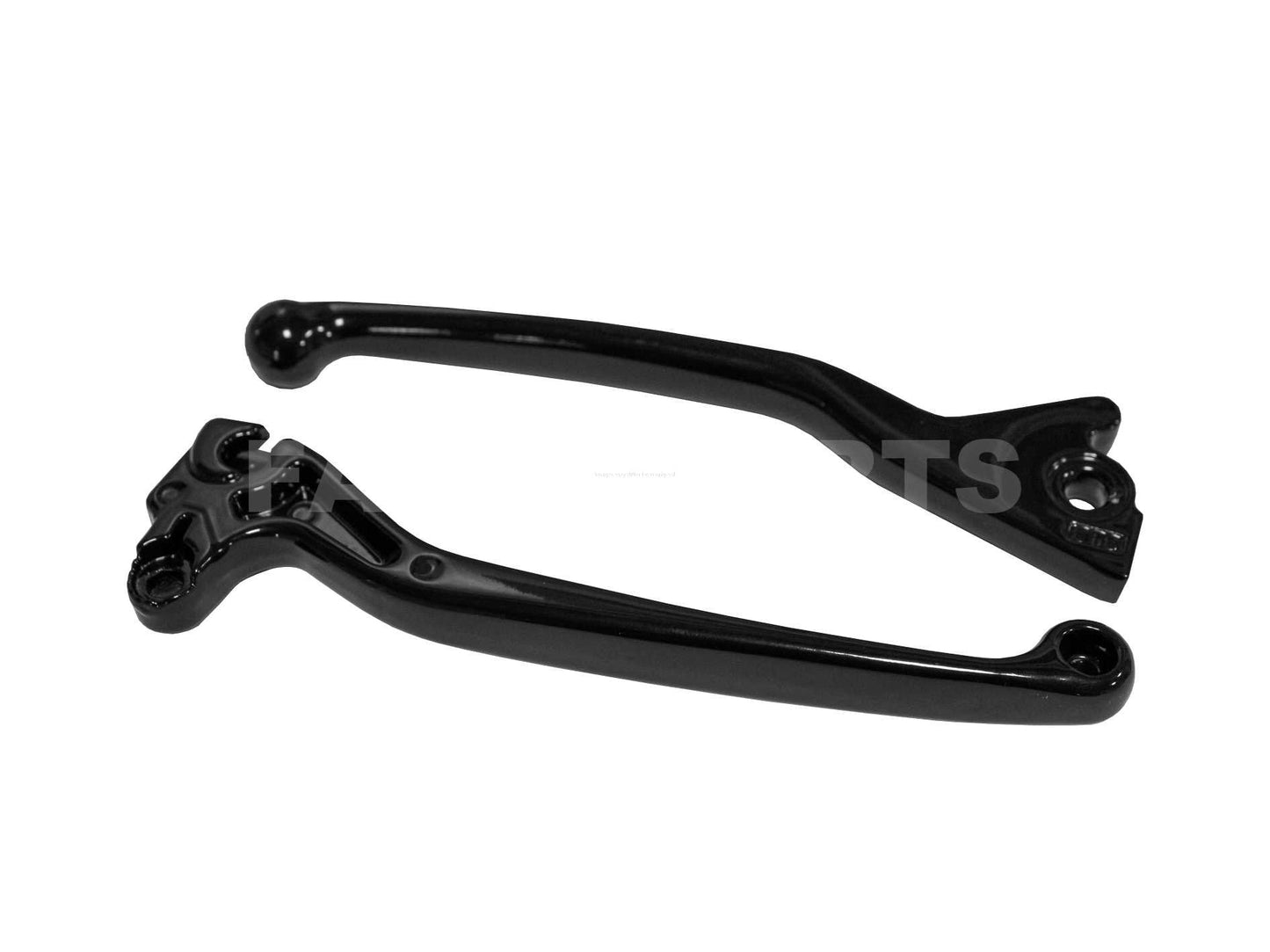 brake levers Gloss & Matt Black | Vespa LX/LXV/S/ Primavera/ Sprint 50/150 Falan Parts  Falan Parts